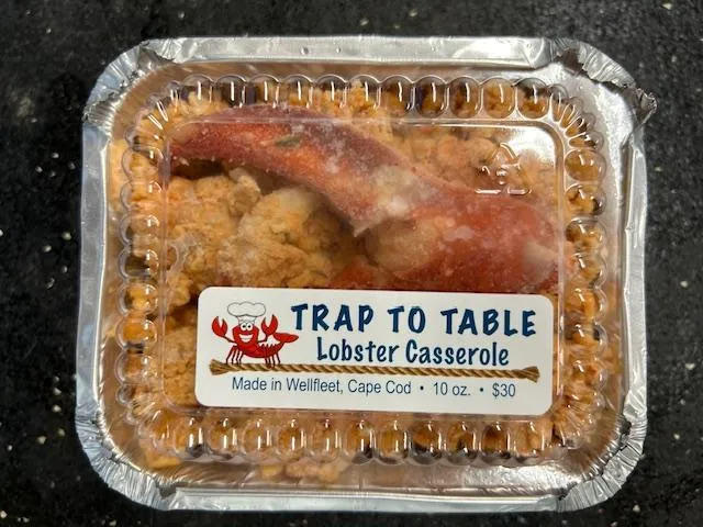 Packaged picture of the lobster casserole